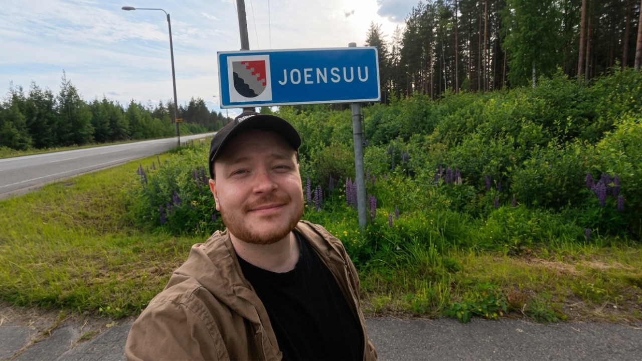 YouTube post by @eeddspeaks for NordVPN. Caption reads: [...] kaupallisessa yhteistyössä NordVPN 💻 Suojaa....
