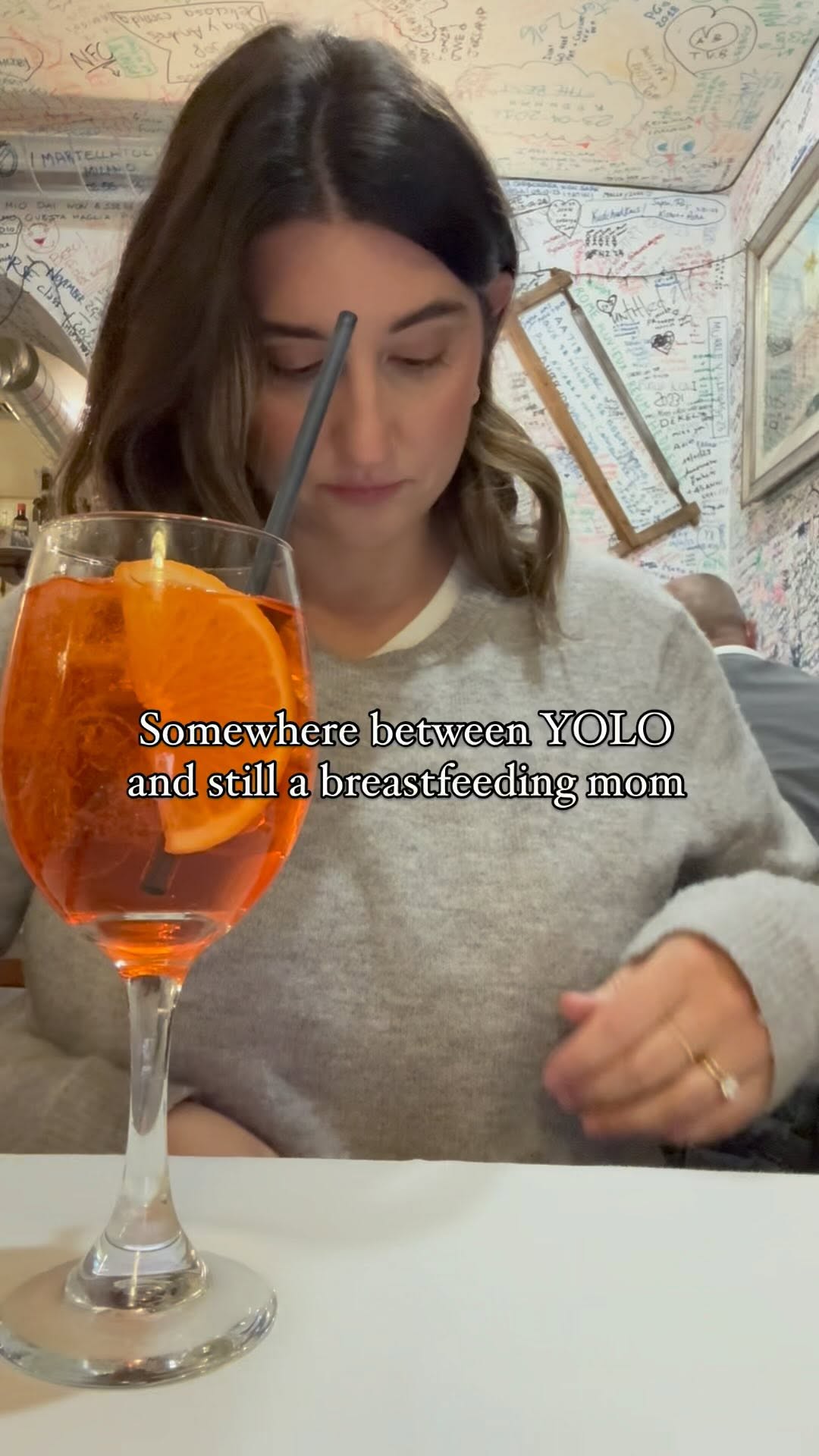 Instagram post by @nicolethemidwife for Elvie. Caption reads: Because baby still needs that milk!....