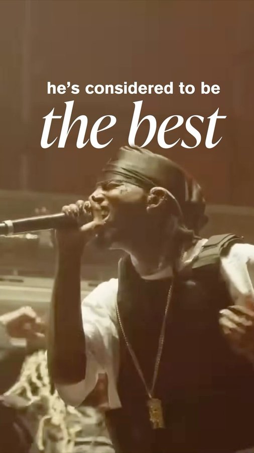 Instagram post by @rap for Rolling Loud. Caption reads: [...] for the first time Sunday at Rolling Loud....