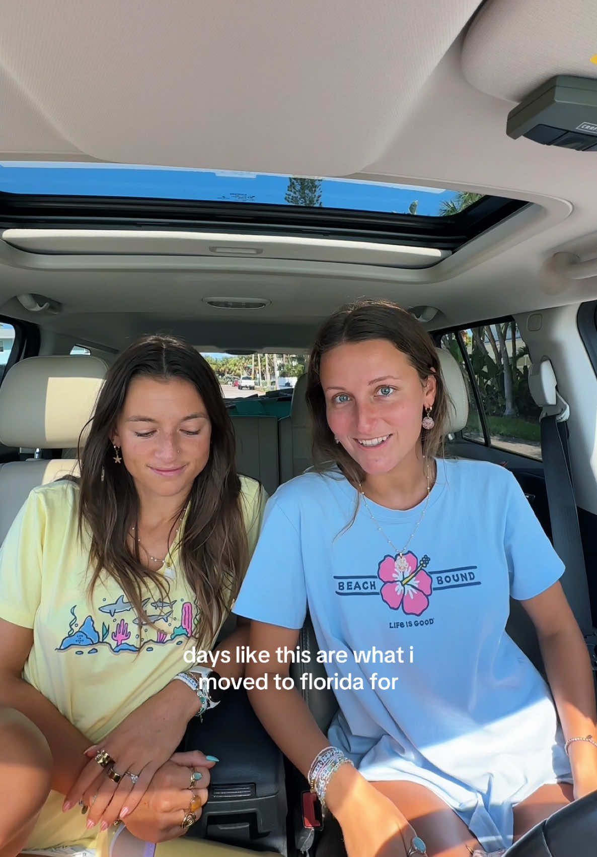 TikTok post by @hanna_noellee for Life Is Good. Caption reads: I’ve been basically living in my @Life is Good....