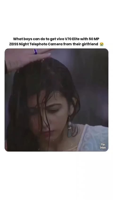 Instagram post by @papisingles for Vivo. Caption reads: #Ad Soft light, sharp focus. The vivo V70 Elite....