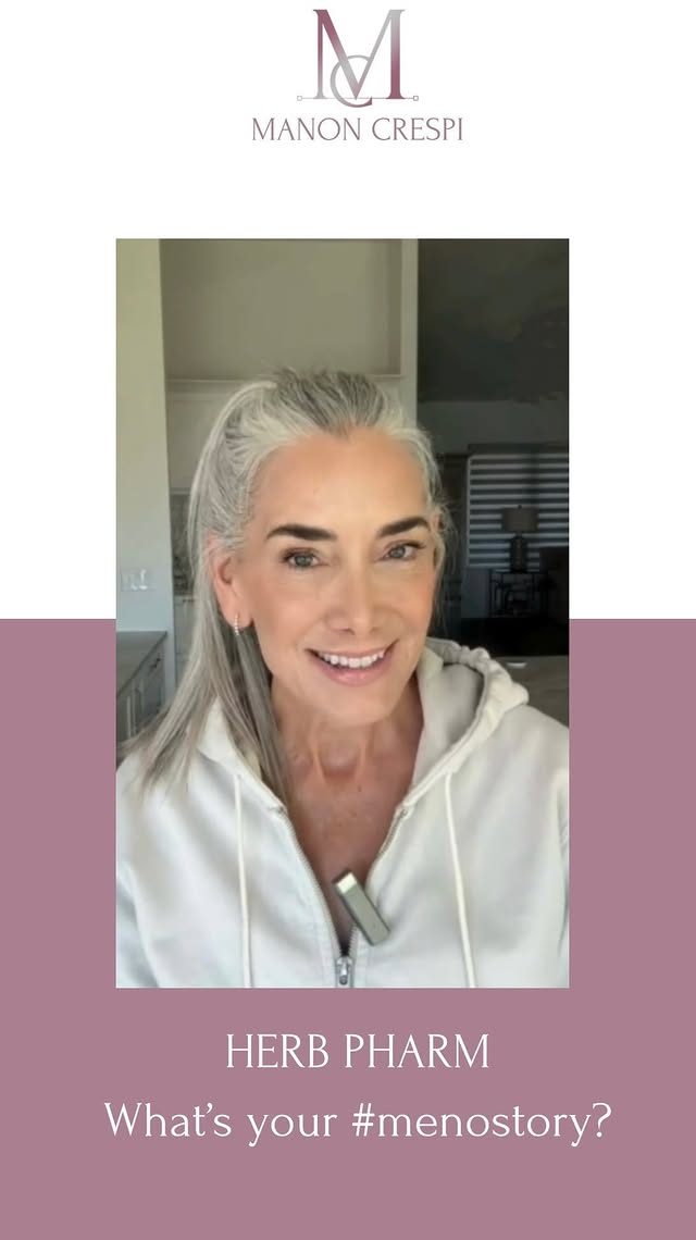 Instagram post by @manon_crespi for Herb Pharm. Caption reads: [...] more holistic way. I’ve started using Herb....