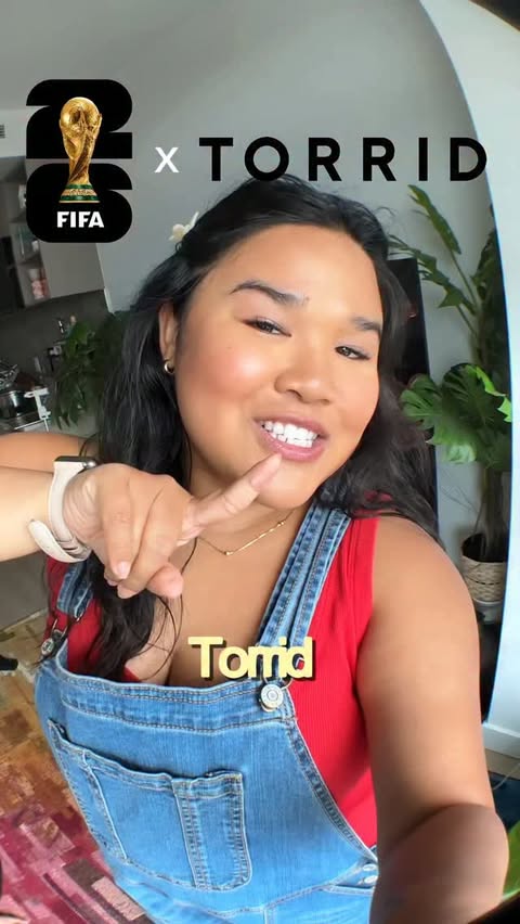 Instagram post by @mjssocials for Torrid. Caption reads: [...] CUTE and comfy for the watch party with....