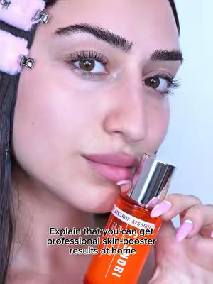 TikTok post by @mariamii__k for Cosnori Kazakhstan. Caption reads: Meet my new skincare obsession - COSNORI PDRN-Shot....