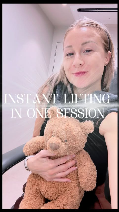 Instagram post by @lbr___laura for Orta Clinic. Caption reads: [...] over a year 🤩 No time machine. Just Orta....