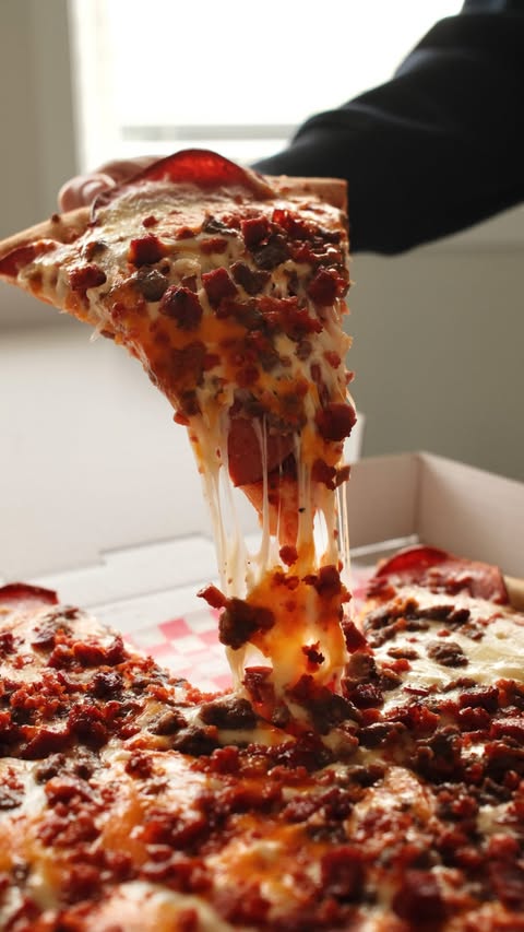 Instagram post by @foodie.yyc for SkipTheDishes. Caption reads: 🍕 Skip x Seniore’s Pizza 📦 If you are looking to....