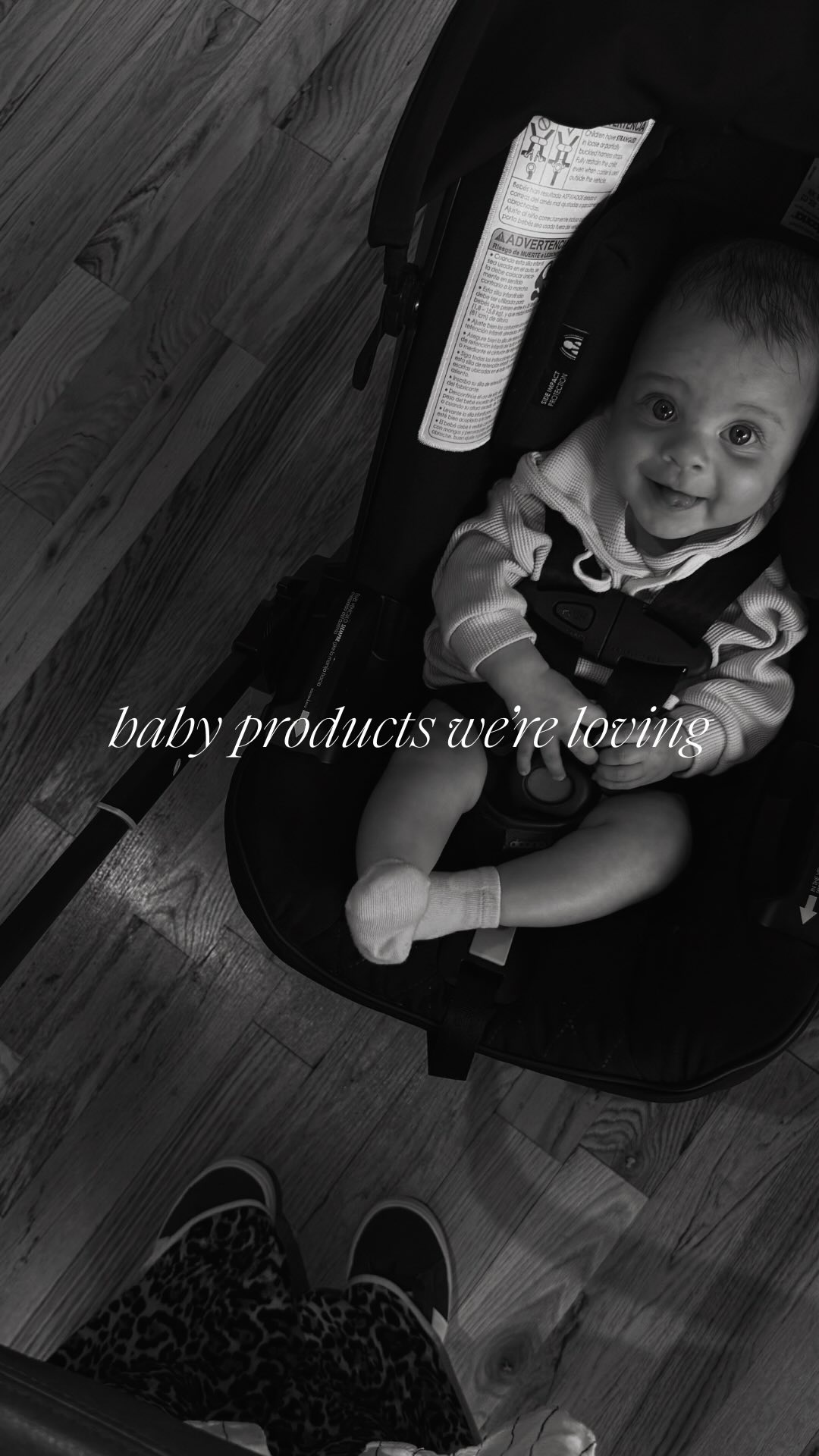 Instagram post by @laurenelyce for Babbleboxx. Caption reads: A few of the baby products we’re loving with our 5....