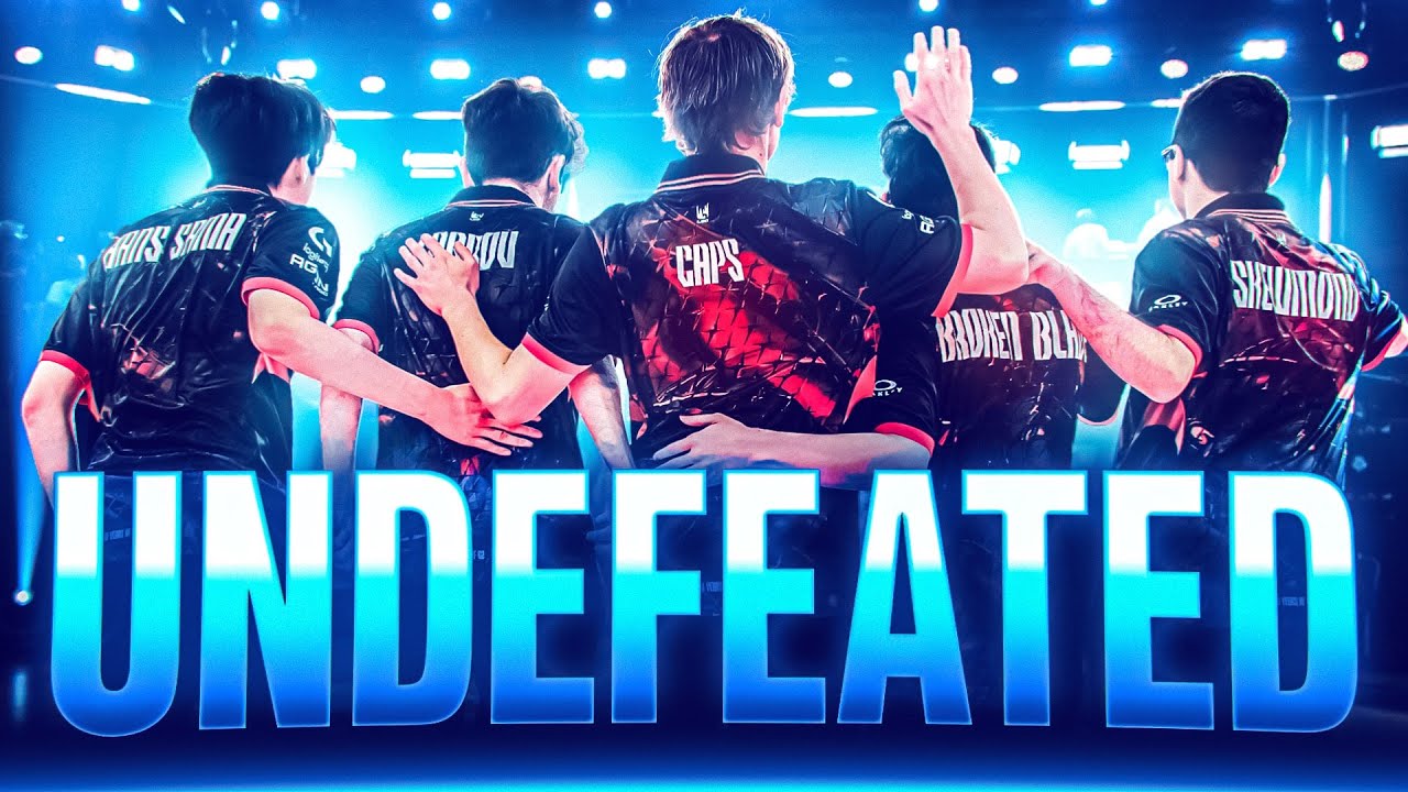 YouTube post by @G2LoL for G2 Esports. Caption reads: [...] us on Social Media Instagram ---- /....