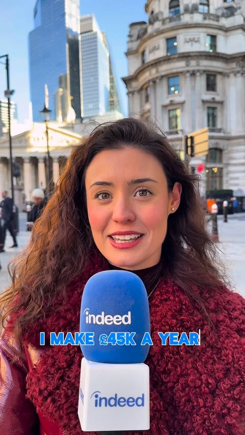 Instagram post by @aydanalsaad for Indeed. Caption reads: [...] #Money #Careers #BetterForAll #Indeed....