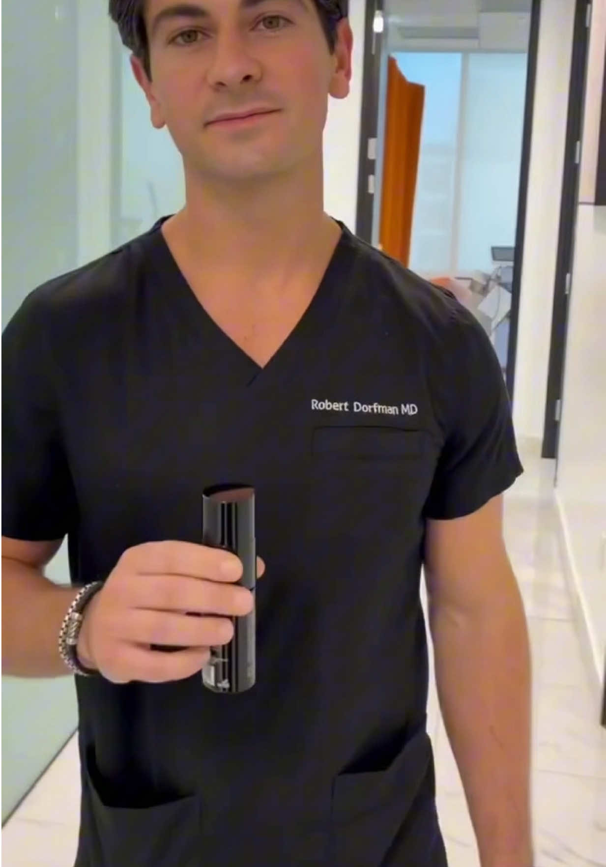 TikTok post by @drdorfman for Jupiter. Caption reads: [...] I hate dry shampoo. But this one from....