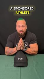Instagram post by @thebodybuildingvegan for True Nutrition. Caption reads: @truenutrition I’m so grateful. It’s been a great....
