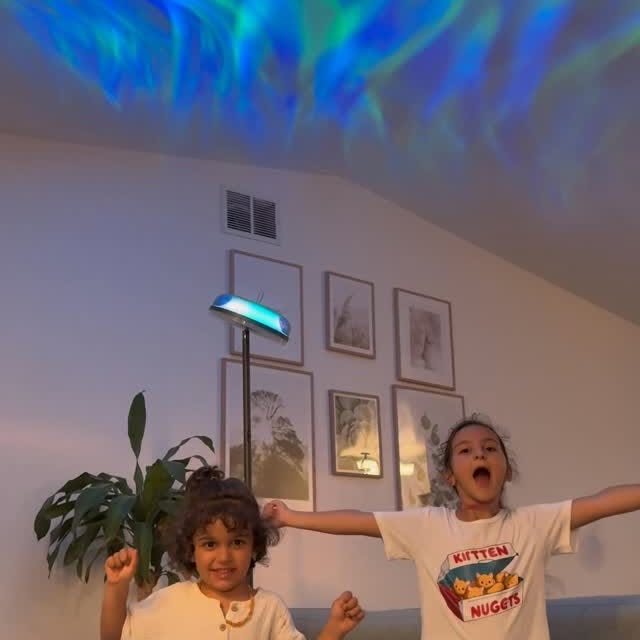 Instagram post by an influencer for Govee. Caption reads: [...] glow! Just installed the [@goveeofficial]....