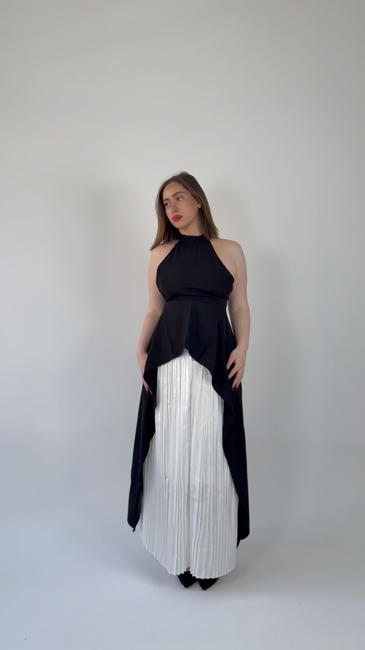 Instagram post by @by.mariamkh for JardinVue. Caption reads: Dreamy dress from @jardinvue ✨🌸.