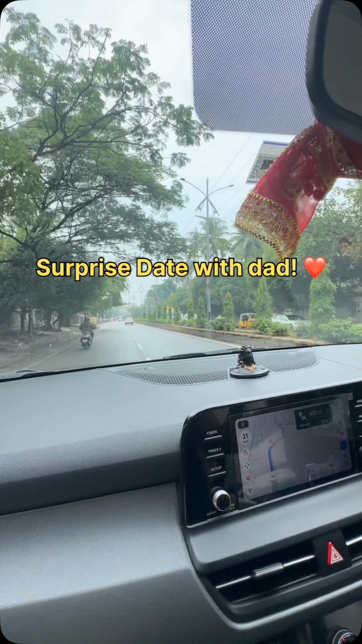 Instagram post by @cafes_hyderabad for Swiggy. Caption reads: This Father’s Day, I wanted to do something a....