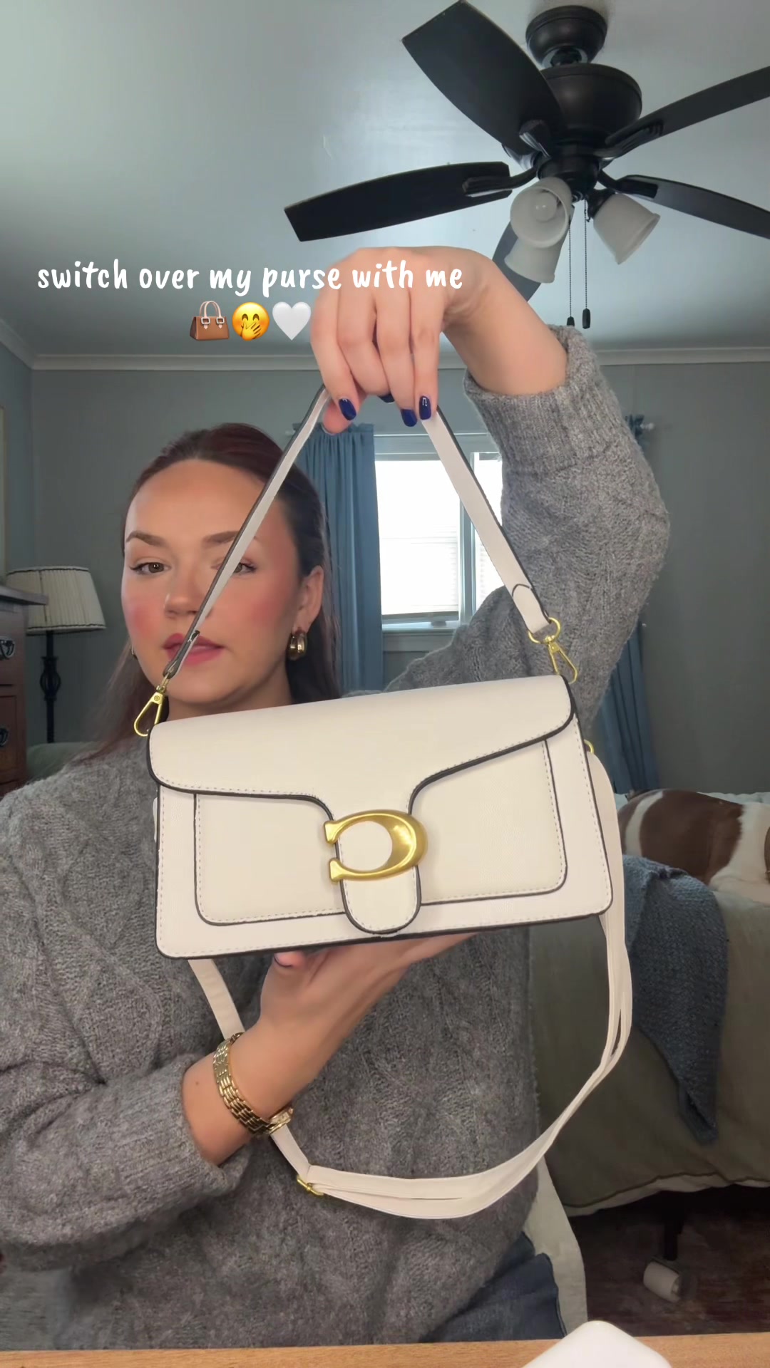 TikTok post by @quinceylynn for Mentos. Caption reads: [...] @Summer Fridays @kate spade new york @Mentos....