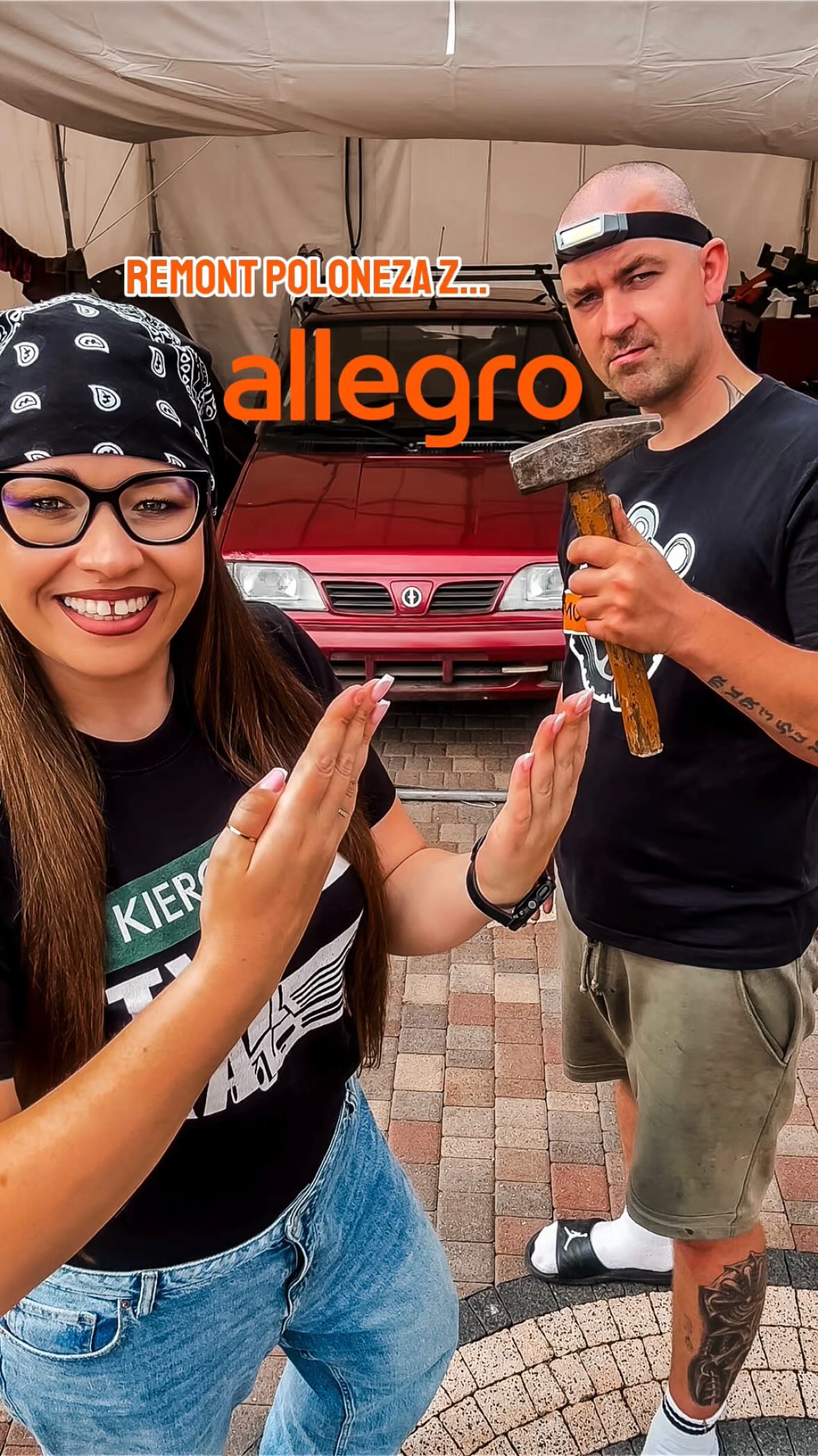 Instagram post by @piechnie for Allegro. Caption reads: Za co KOCHAMY Allegro? 🧡
To nie tylko miejsce....