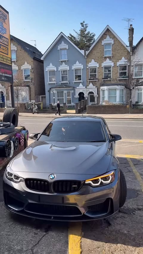 Instagram post by @sambostyres for Carly Connected Car. Caption reads: [...] website using the link above.....