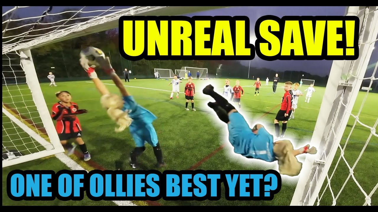 YouTube post by @fatherandsongoalkeeping for The One Glove. Caption reads: [...] gloves powered by @Theonegloveco.