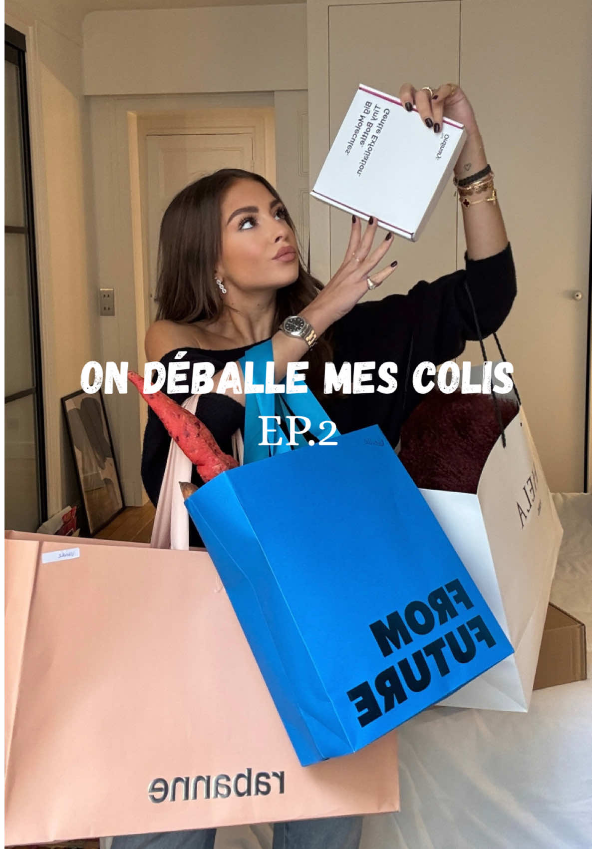 TikTok post by @vanille.blb for Kujten. Caption reads: [...] 🌟🩵 @Jonak Paris @FROM FUTURE @KUJTEN....