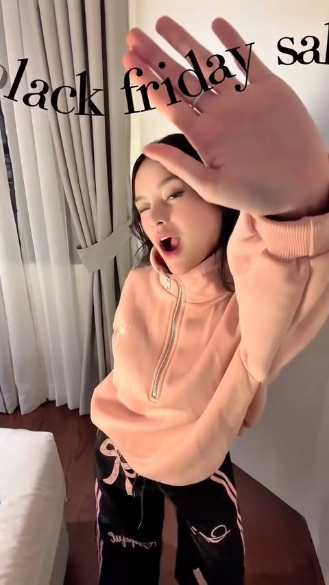 Instagram post by @trishafabe for SHEIN. Caption reads: [...] mode: activated 🐼🖤

Download SHEIN APP!!....