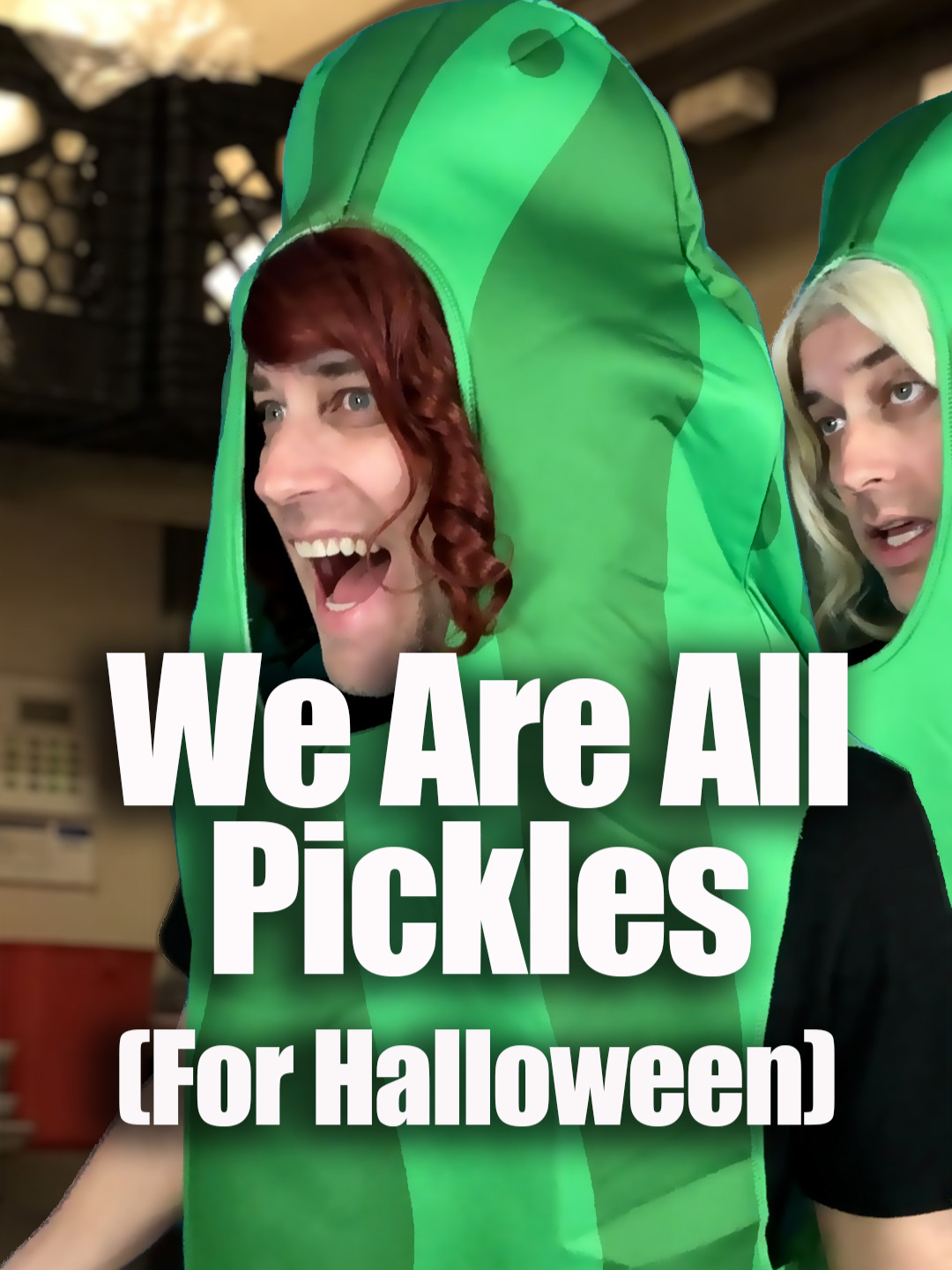 TikTok post by @drew_talbert for Tipsy Elves. Caption reads: [...] your Halloween costume this year from....