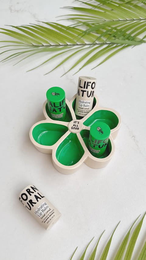 Instagram post by @sincerelyseashell for California Naturals. Caption reads: [...] new juicy, sweet lip balms from....