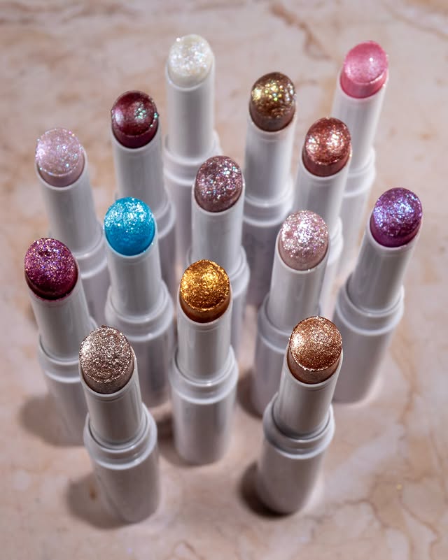 Instagram post by @noopur_makeup for ColourPop Cosmetics. Caption reads: [...] Jelly Much Eyeshadow Sticks....