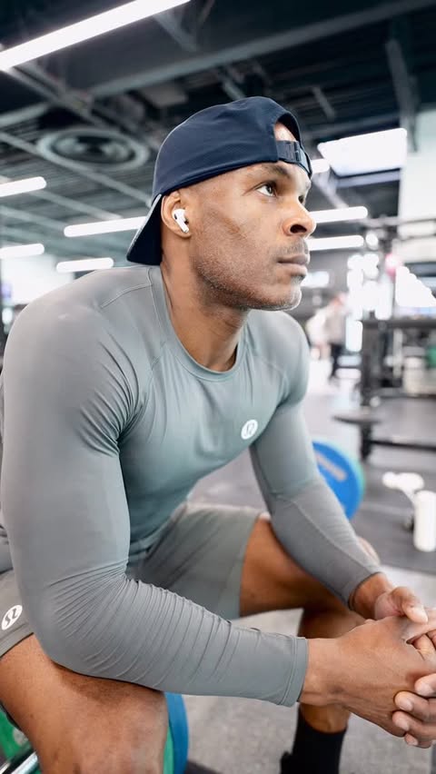 Instagram post by @adrianwilliamsnyc for lululemon. Caption reads: @lululemon Unrestricted Power is here! Your Words....