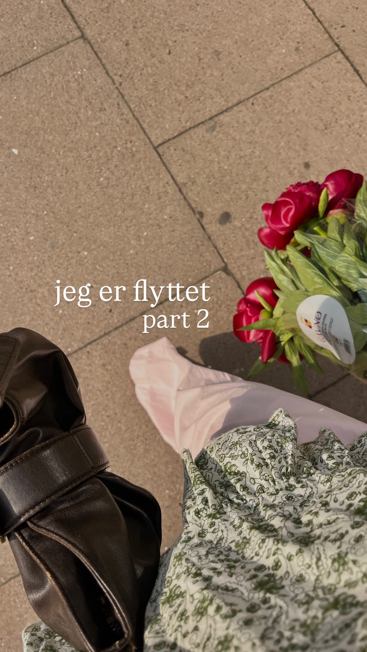 Instagram post by @kathrinecronbach for Trendcarpet. Caption reads: Jeg er ved at indrette min nye lejlighed, så den....