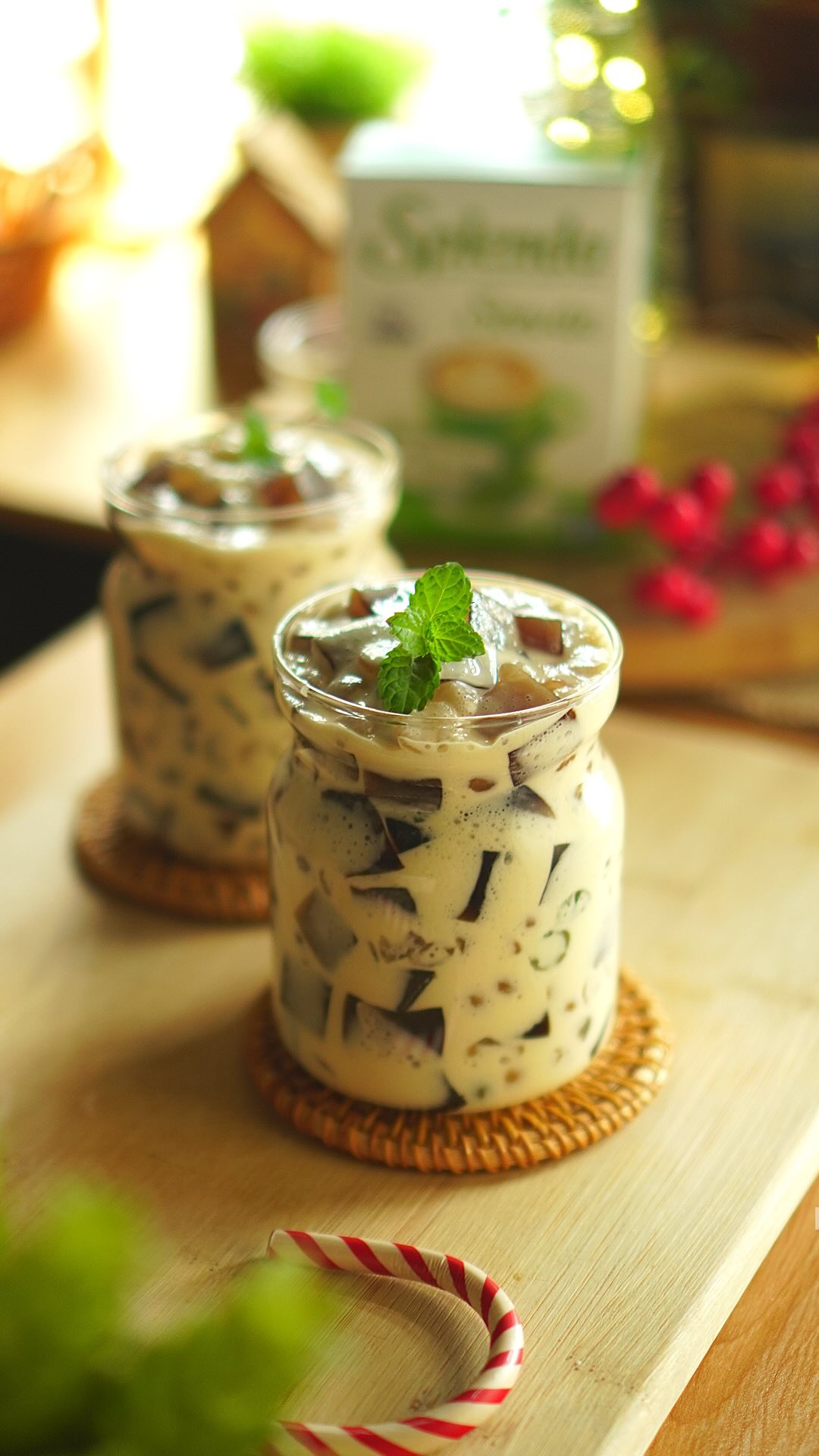 Instagram post by @healthyfoodie_ph for Splenda. Caption reads: Tapioca Coffee Jelly ⬇️
Ingredients:
For Coffee....