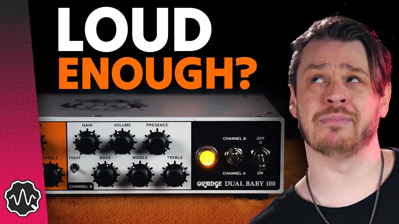 YouTube post by @ScienceofLoud for Orange Amplifiers. Caption reads: Orange Dual/Gain/Tour Baby Amps TESTED in a Live....
