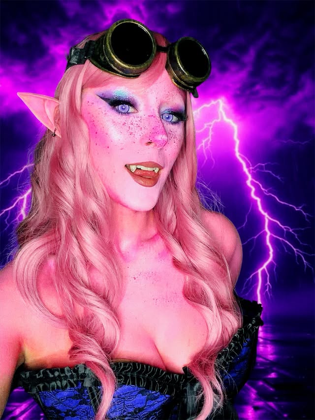 Instagram post by @thegratefulgore for MocoQueen. Caption reads: Beelzebub 💓 DragonBall Z Collab: Android....