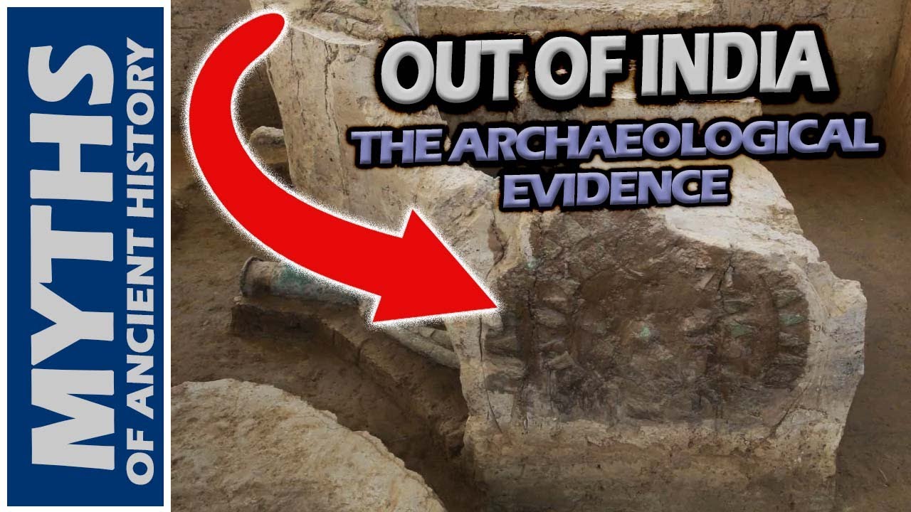 YouTube post by @WorldofAntiquity for UNESCO. Caption reads: Are "Aryans" Indigenous to India? The....