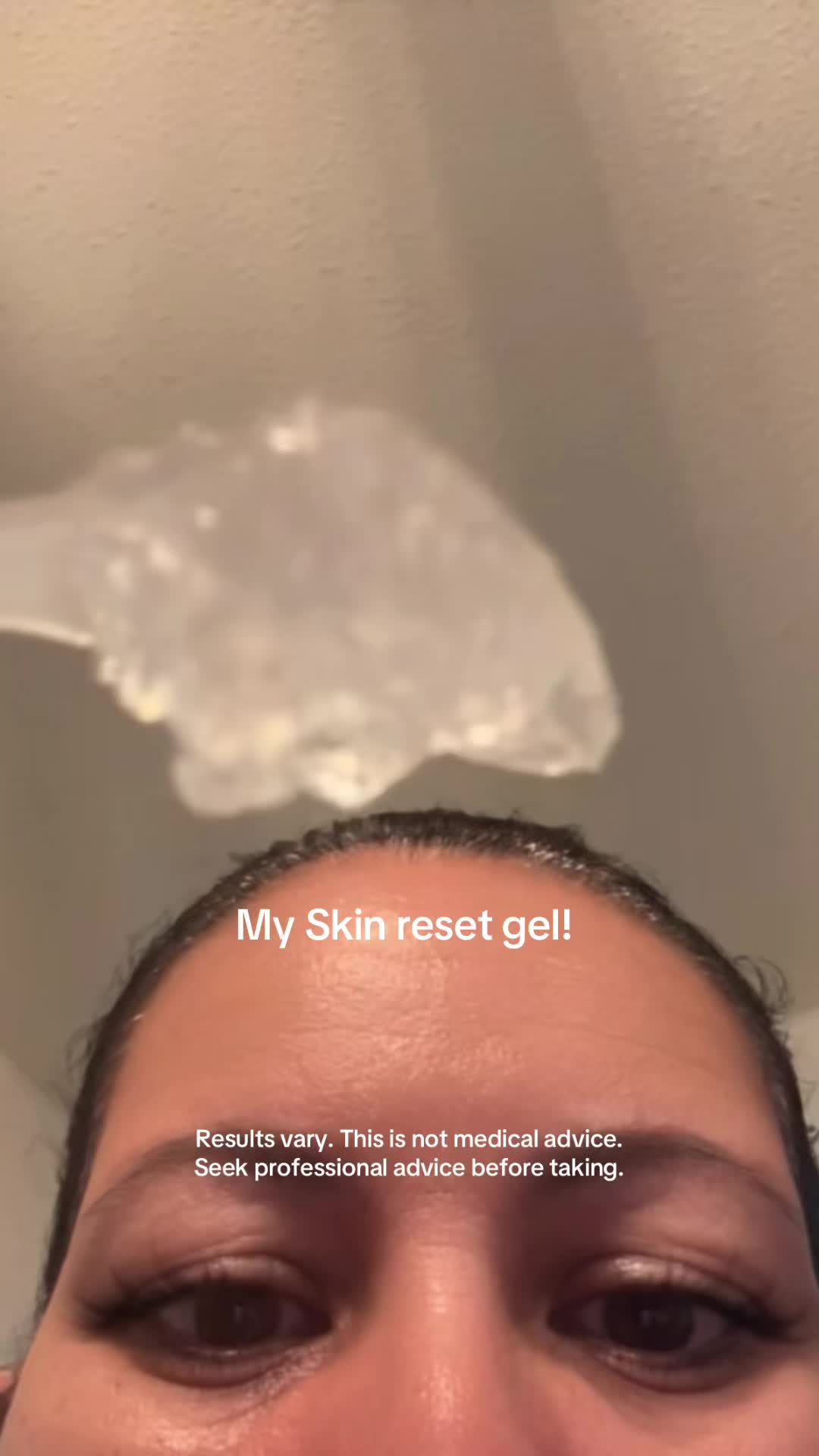 TikTok post by @dalymb324 for ALODERMA. Caption reads: [...] #skincaretips #sensitiveskinroutine....
