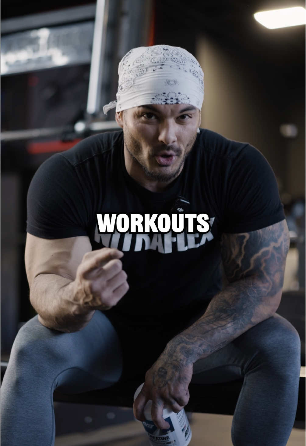 TikTok post by @jeremybuendia_ for GAT Sport. Caption reads: I’ve been on my creatine game! A lot of studies....