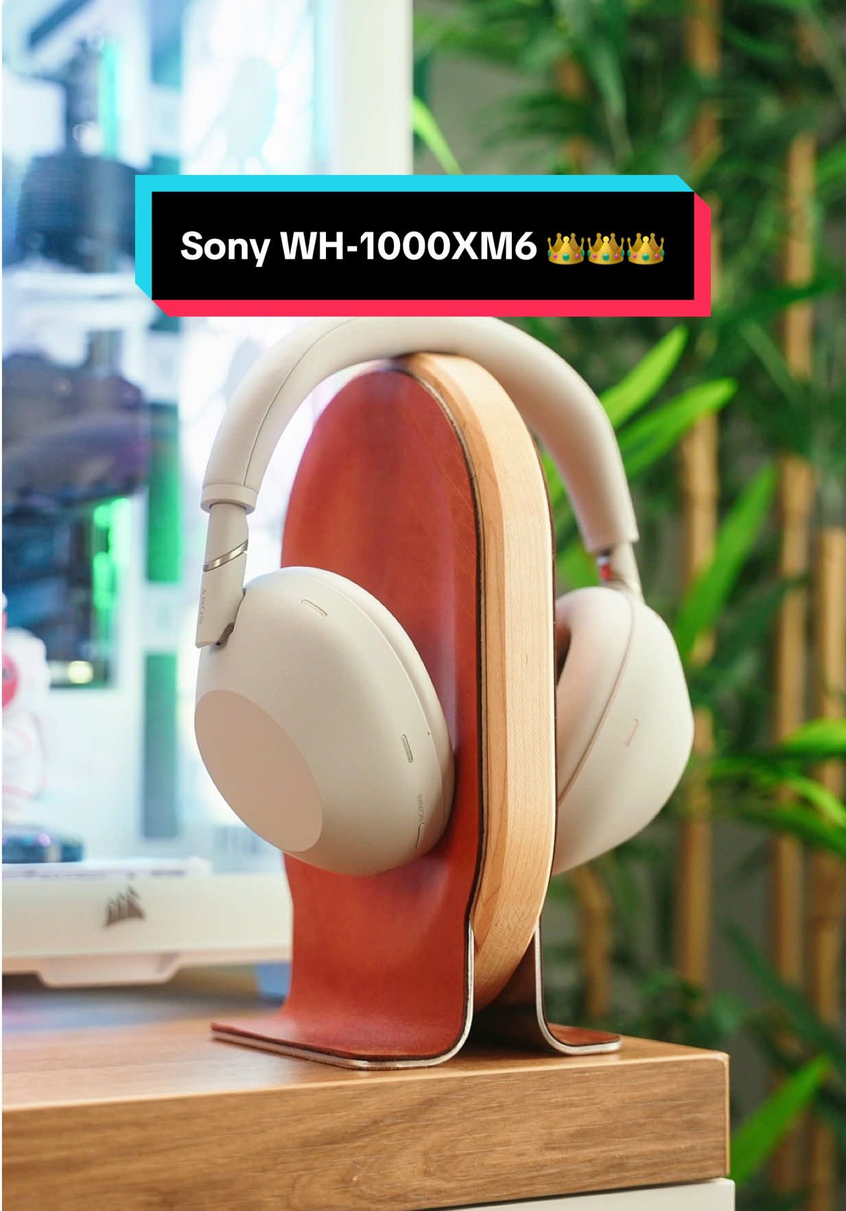 TikTok post by @kungfugadgetsu for Best Buy. Caption reads: The KING of ANC Headphones!!! 👑👑👑 The recently....