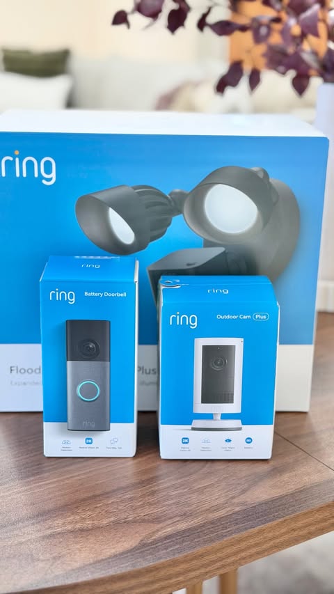Instagram post by @everythingenvy for Ring. Caption reads: [...] without the complicated install? The @ring....