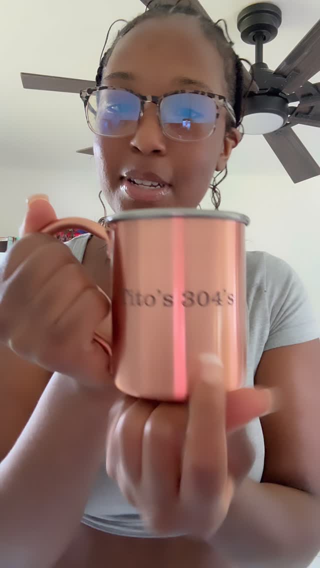 Instagram post by @therealluxxkitty for Tito’s Handmade Vodka. Caption reads: THANKYOUUU @titosvodka ❣️❣️ I appreciate....