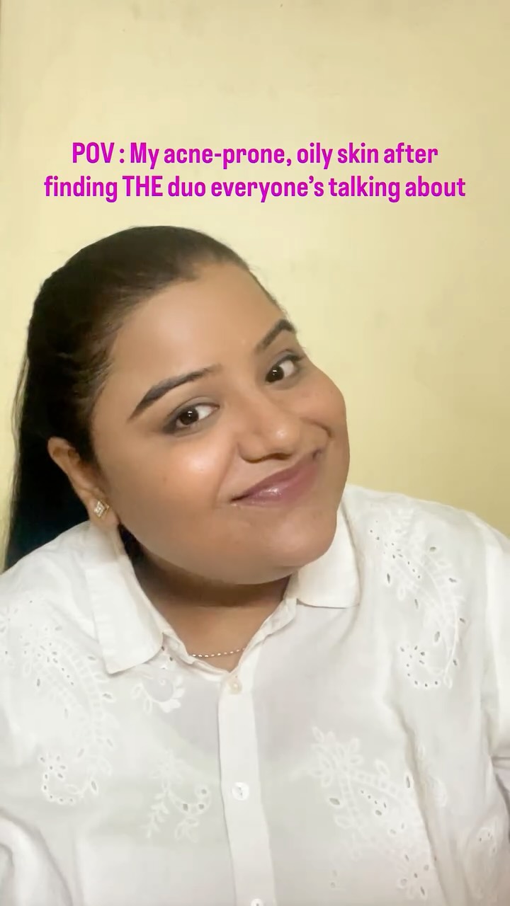 Instagram post by @slaywithvibha for The Pink Foundry. Caption reads: [...] seeing it all over my feed, I finally tried....