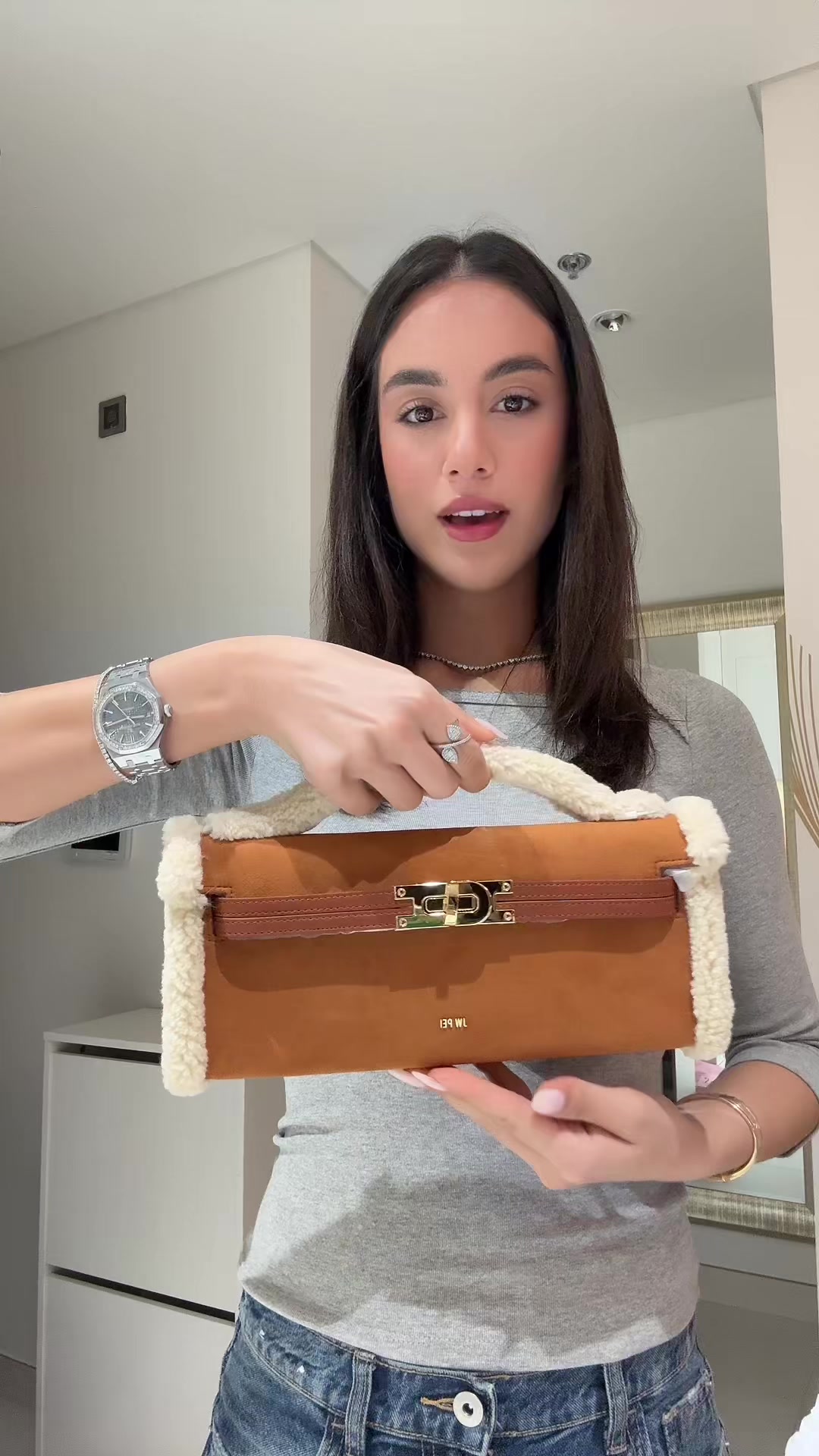 TikTok post by @reinabitar_ for JW PEI. Caption reads: For my fashion lovers on a budget🤍 i can’t wait....