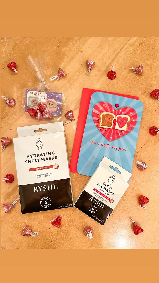 Instagram post by @heidijoyful for Rite Aid. Caption reads: #ad #RiteAidPartner I loved prepping Valentine’s....