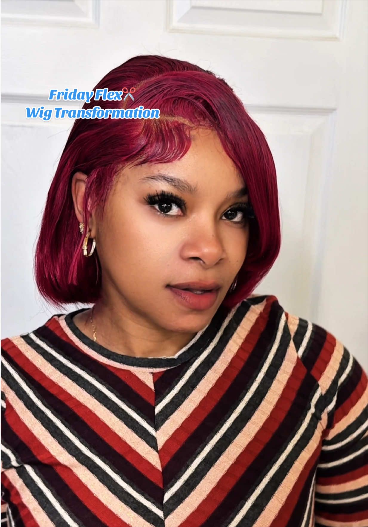 TikTok post by @venusdolls1 for Bling Hair. Caption reads: [...] #wiglover #creatorsearchinsights....
