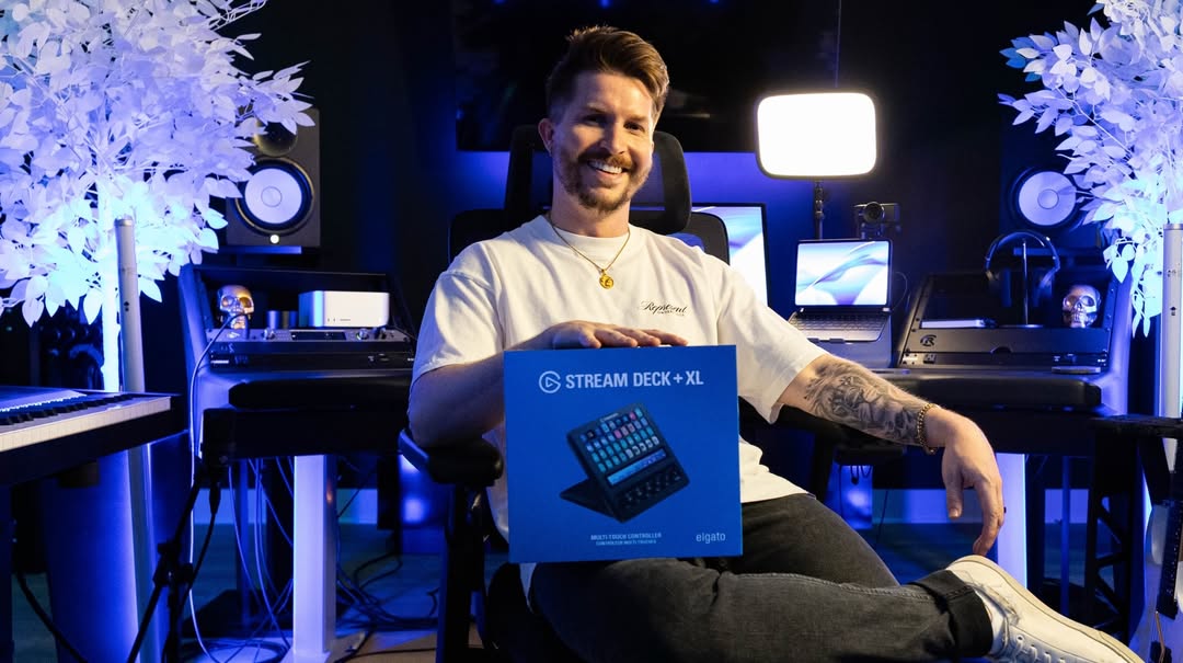 Instagram post by @colerolland for elgato. Caption reads: [...] to be officially partnering with @elgato....