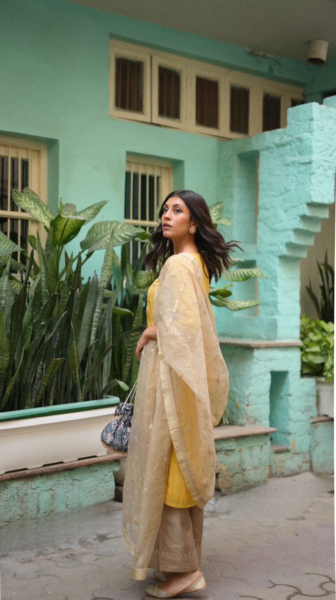 Instagram post by @upalina_gupta for Lifestyle Stores. Caption reads: Wondering how to slay the festive fashion scene....