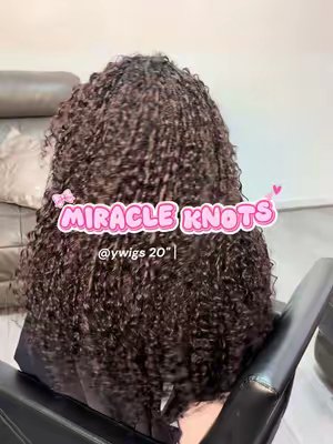 TikTok post by @faith.xmx for Ywigs. Caption reads: [...] with these real bad 😩. Hair provided by....