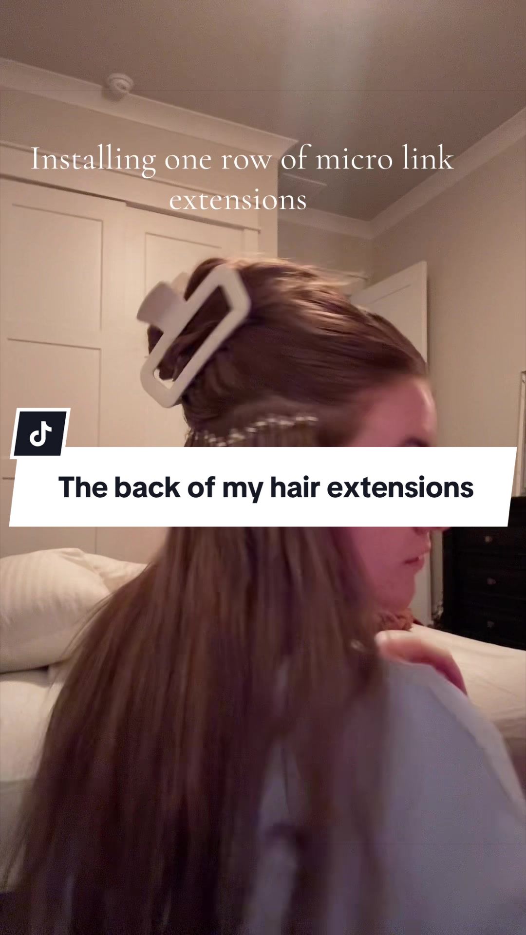 TikTok post by @xoxo.baayyy for Moresoo Hair. Caption reads: [...] these for even just some fullness! @MORESOO....