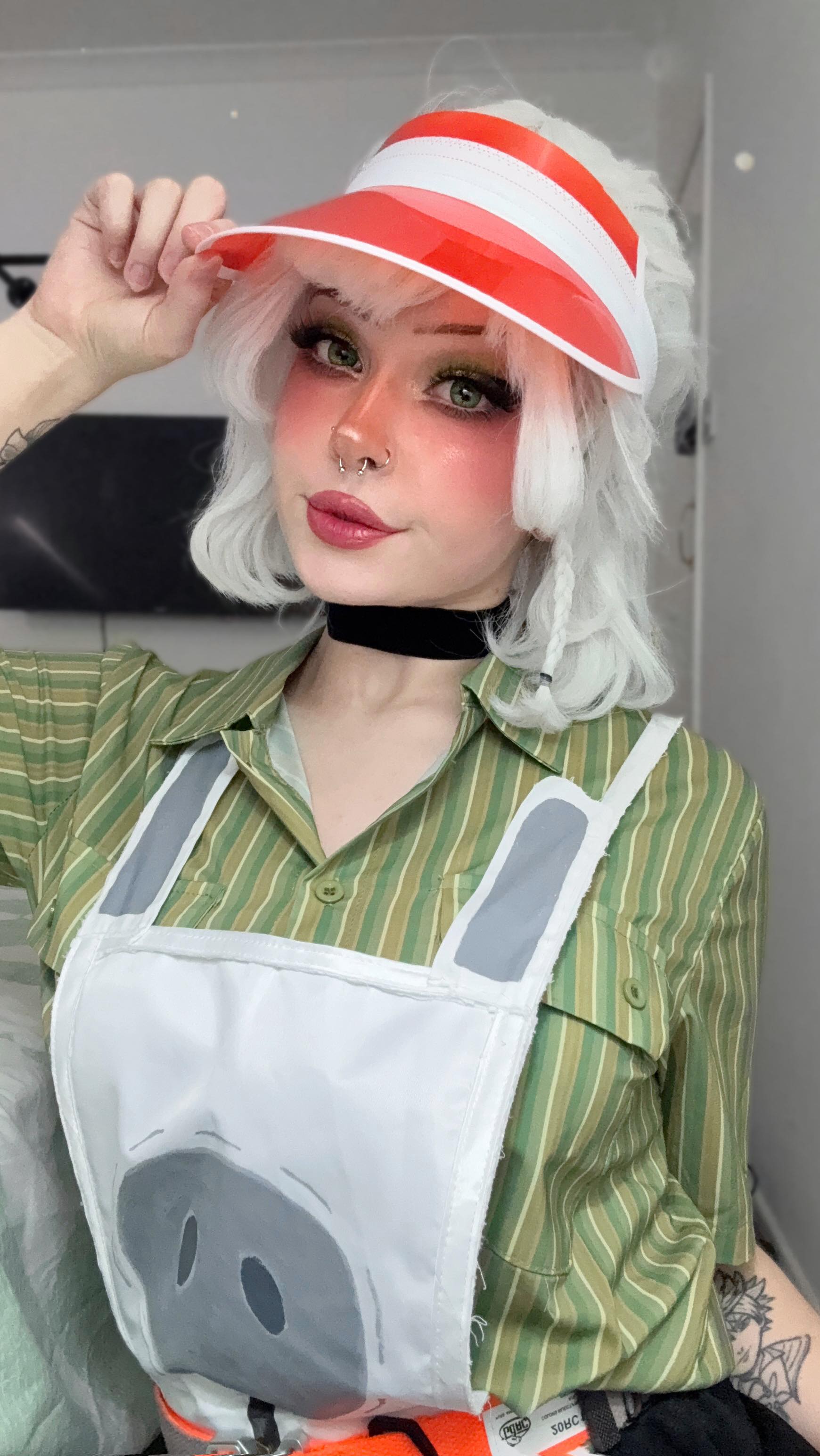 Instagram post by @kirapika.cos for Zenless Zone Zero. Caption reads: I wasn’t ready for how fun this collab would be !....