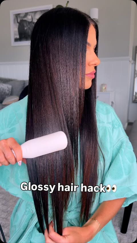 Instagram post by @nikkiajoy for Kérastase. Caption reads: No more gatekeeping - this is how I get my hair to....