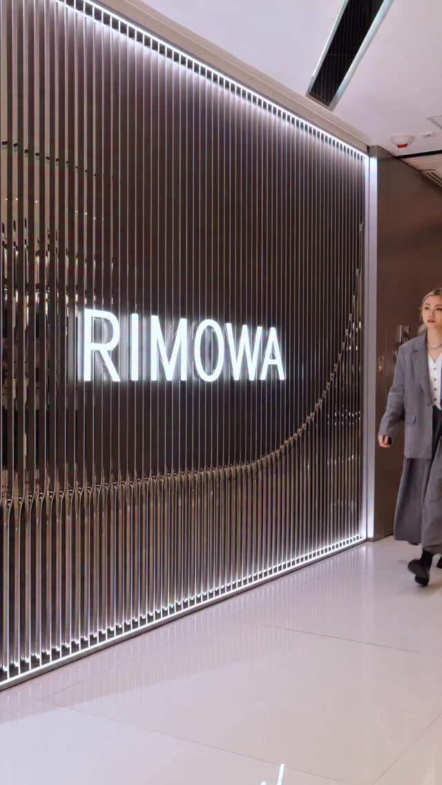 Instagram post by @cathineoychan for RIMOWA. Caption reads: A slow day spent exploring the world of RIMOWA —....