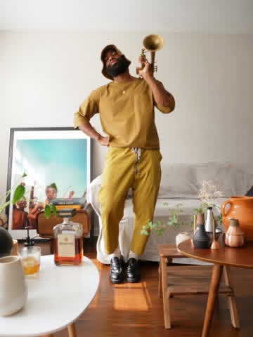 Instagram post by @iam_sheldonquick for Disaronno. Caption reads: 1525: the legend of Disaronno begins. Let’s have a....